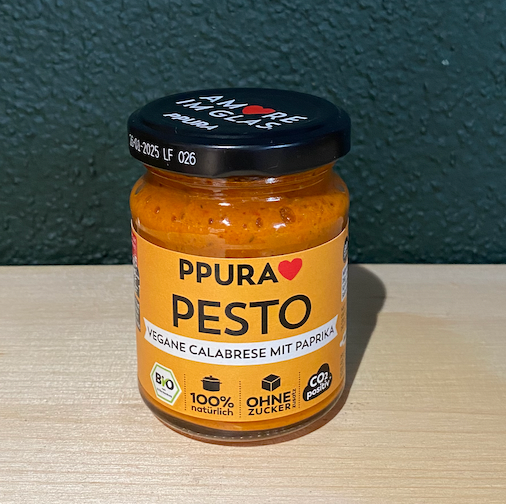 Pesto Calabrese mit Paprika, vegan 120g